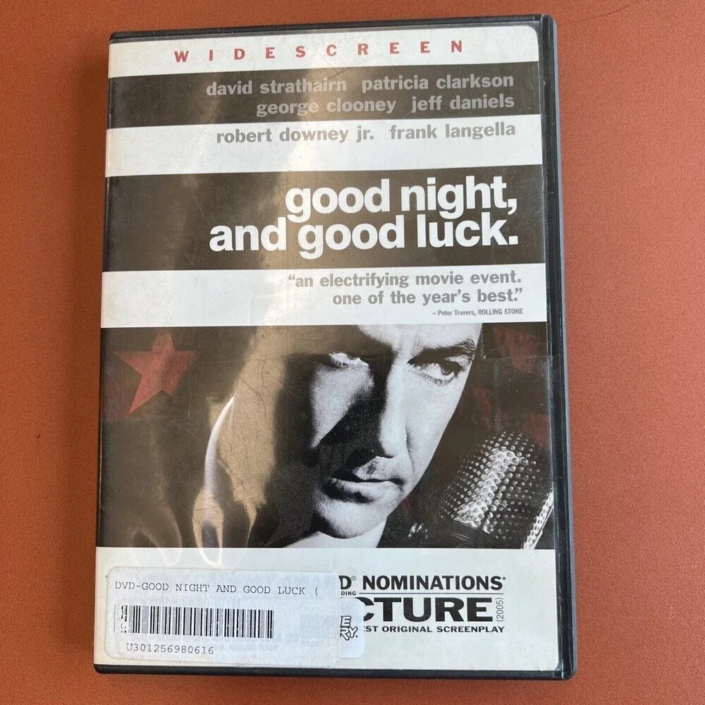 Good Night, And Good Luck (DVD, 2006, Rental Ready)